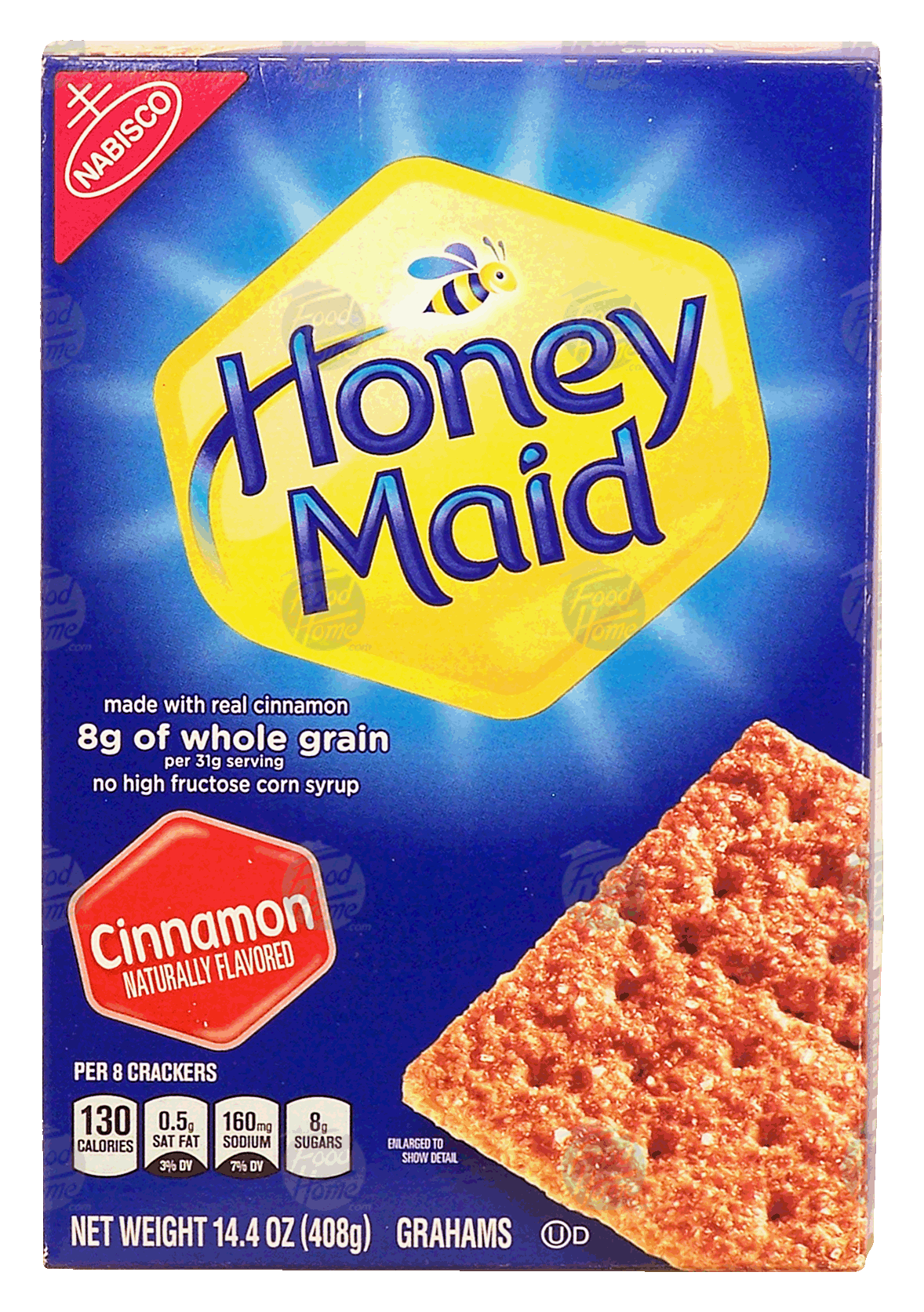 Nabisco Honey Maid grahams made with real cinnamon Full-Size Picture